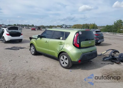 2014 Kia Soul из США, поврежденный, VIN KNDJN2A27E7723196